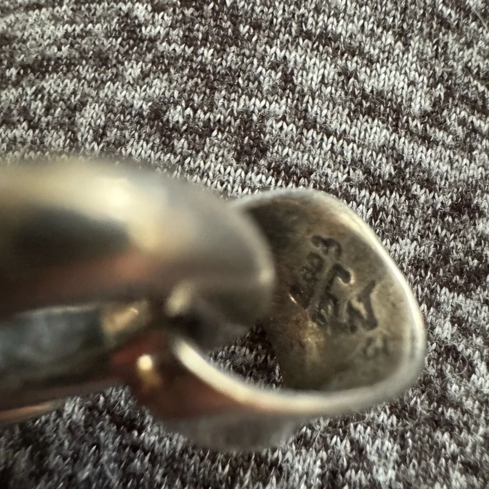 Travis Walker Double Cross Fish Hook Pendant with Chain in Solid Sterling Silver - Picture 7 of 9